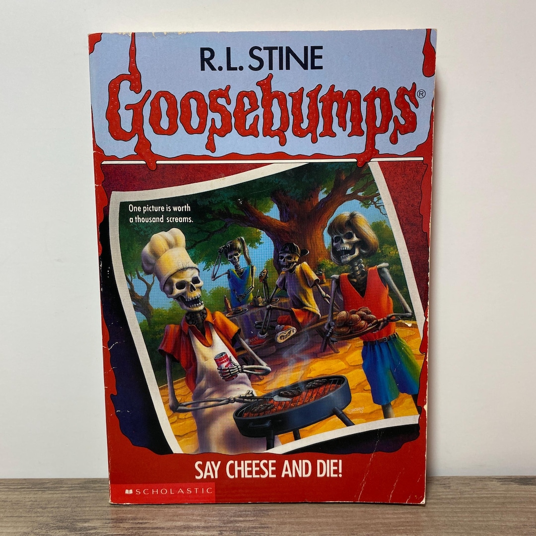 Goosebumps #4 Say Cheese and Die Paperback Book by RL Stine - Etsy