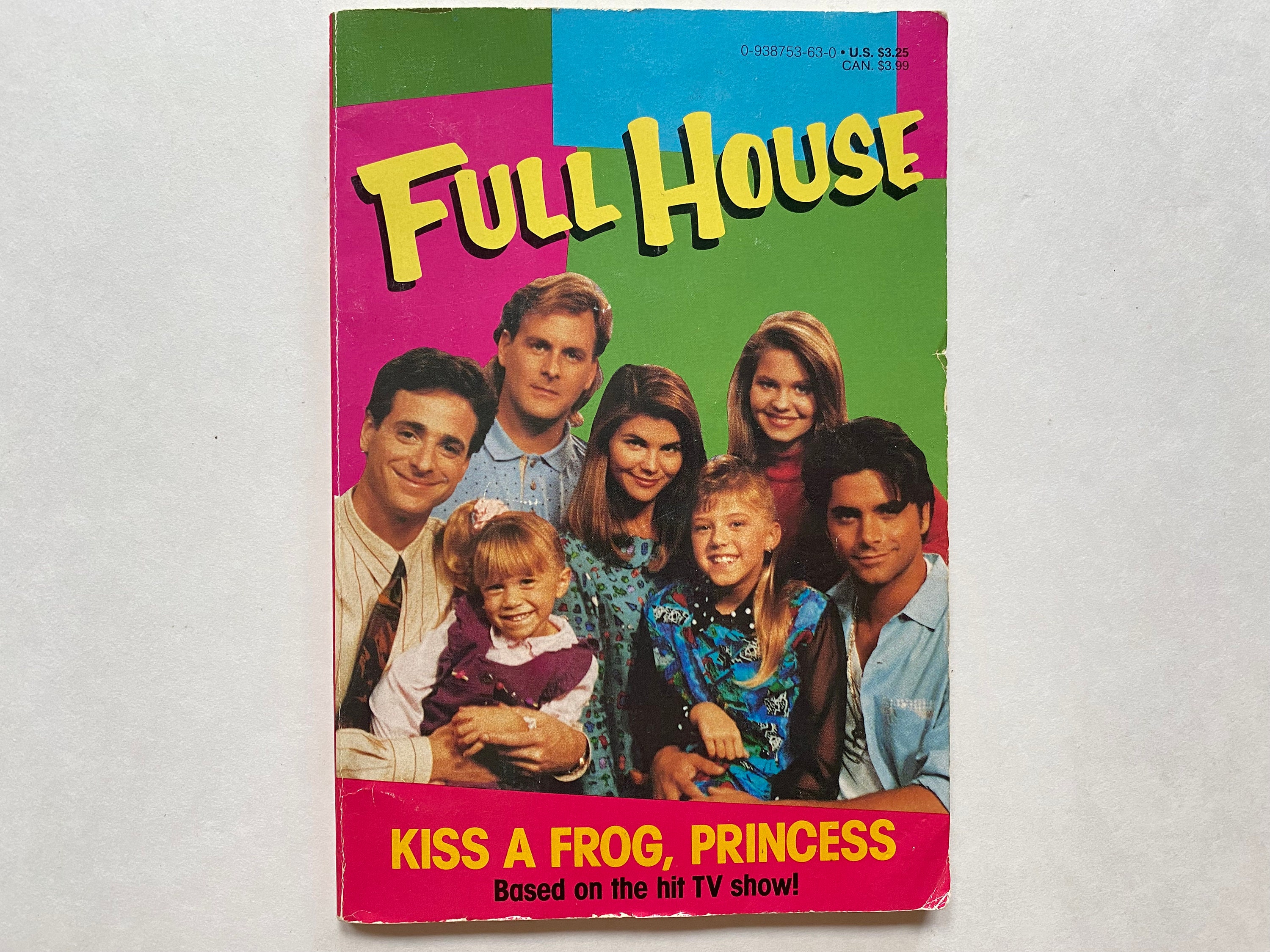 1992 Full House Kiss a Frog, Princess Paperback Chapter Book for Kids