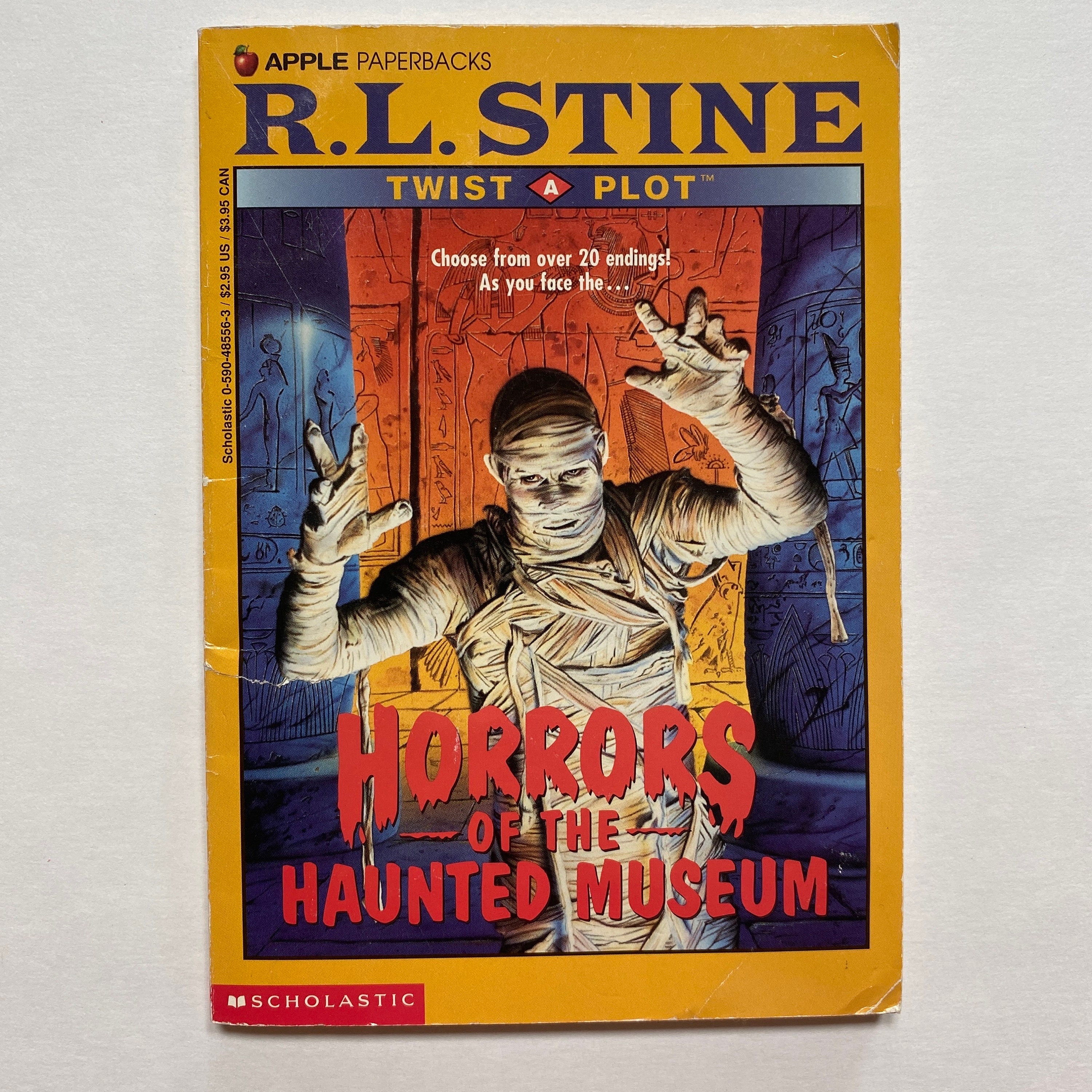 1983 Twist a Plot Horrors of the Haunted Museum Paperback Chapter Book ...