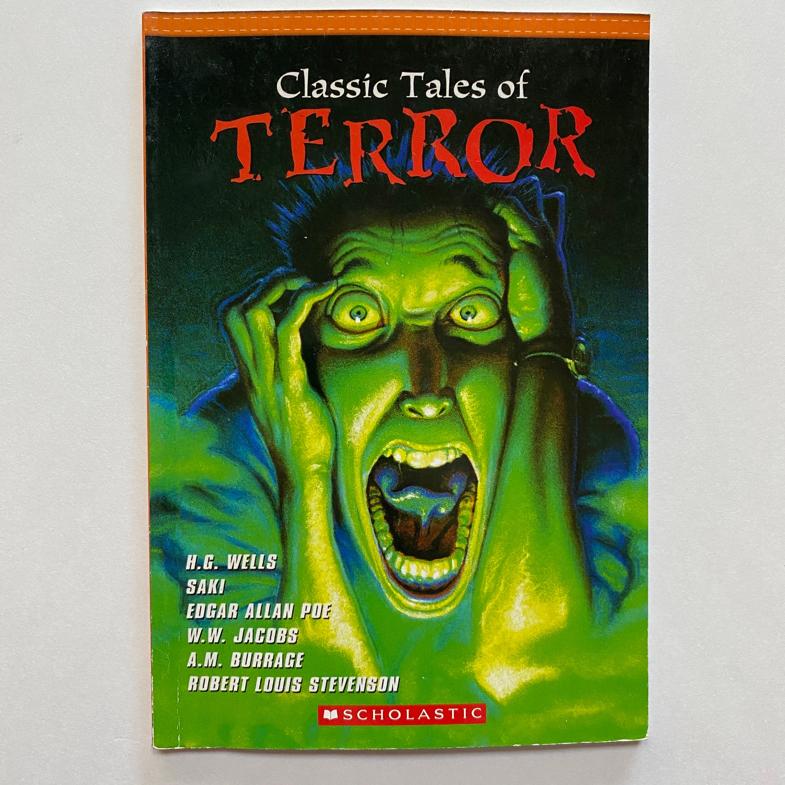1999 Classic Tales of Terror Paperback Book of Horror Short