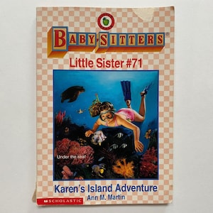 Babysitters Little Sister #61 Karens Island Adventure Paperback Chapter Book by Ann M. Martin