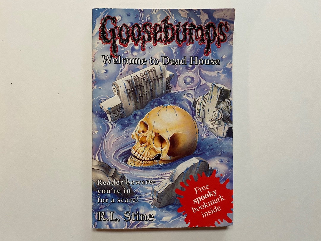 Goosebumps 1 to Dead House Paperback Chapter Book by RL Stine Book RARE UK Release Etsy