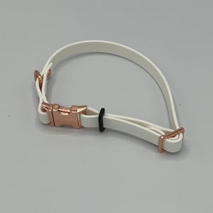 Biothane dog Collar 1/2&quot; - adjustable dog collar - waterproof dog collar - Snap buckle dog collar