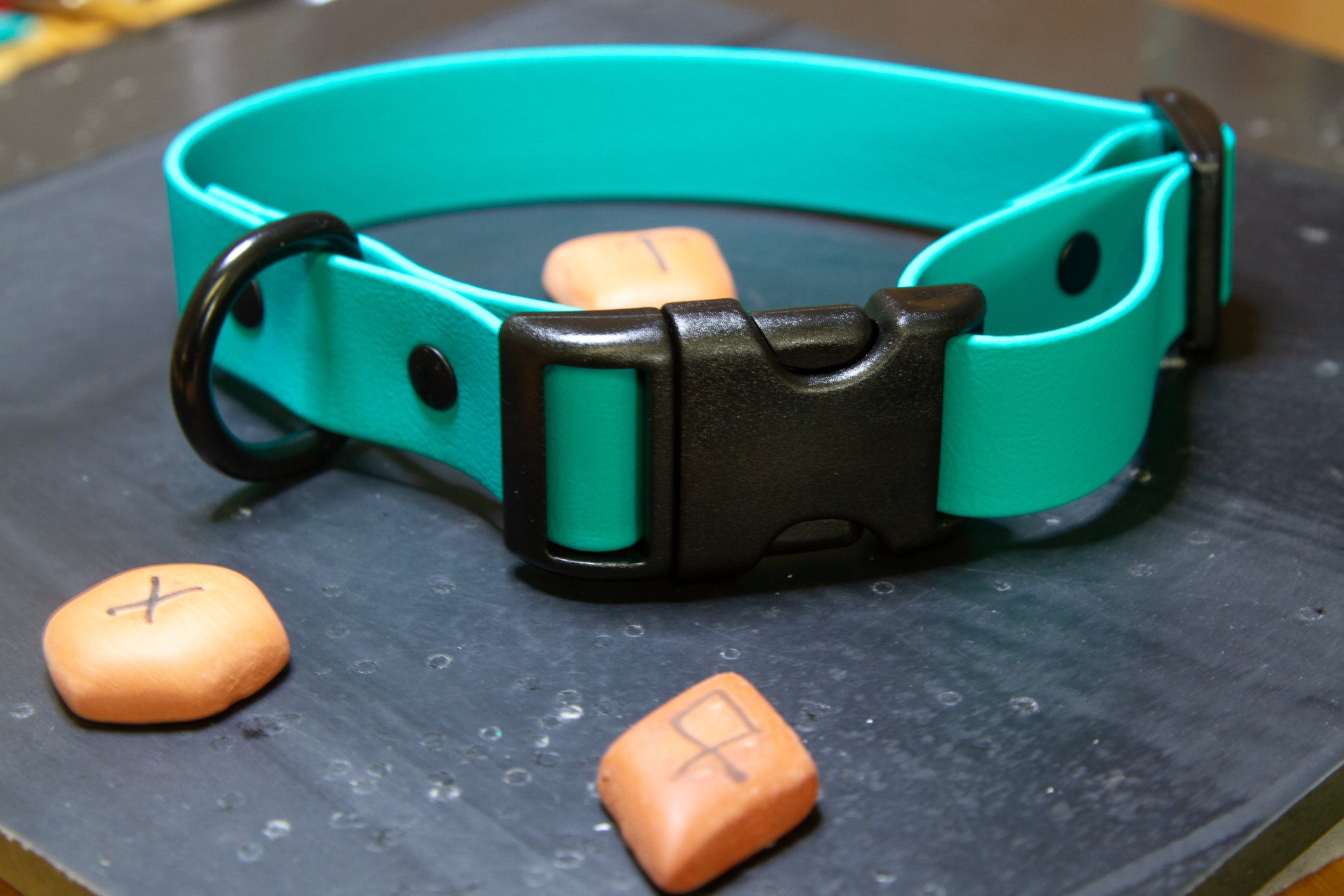 Biothane dog Collar 3/4 adjustable dog collar Etsy