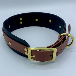Biothane 2&quot; wide collar - Waterproof Vegan dog collar - Big dog collar - Leonberger - Mastiff