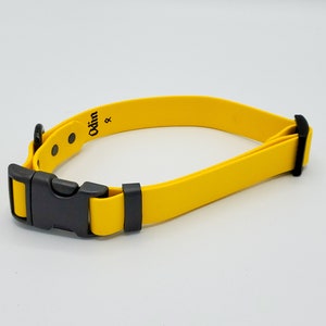 Biothane dog Collar 3/4&quot; - adjustable dog collar - waterproof dog collar - Snap buckle dog collar
