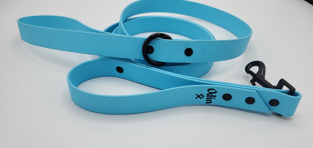 Biothane Leash 1 With Traffic Handle From 5 Feet to 7 Feet Long Classic