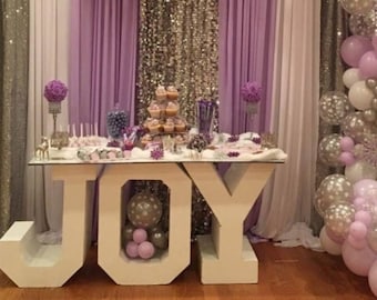 Foam Letters Table Base Single  Letter Listing. FOR 1 Letter