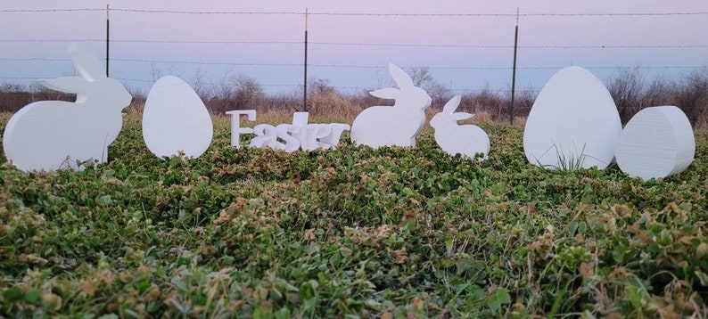 Perfect for a Diy Craft Project,Painting for Kids,Easter Egg Hunt Decor,Easter Theme Party And Many More Easter Special Yard Decor