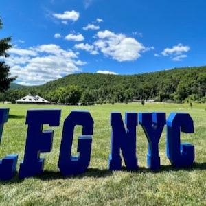 Foam Letters Table Base: Custom Name Sign, Events Decor
