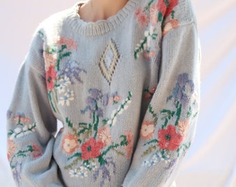 floral sweaters