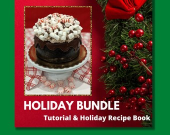 Tutorial AND Holiday Cheesecake Recipe Book - BUNDLE