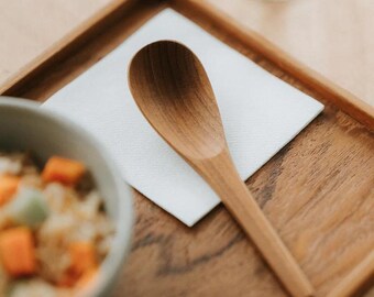 Teak Wood Soup Spoon