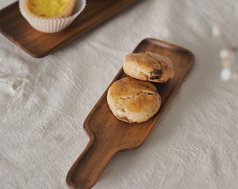Teak Wood Serving Board with handle