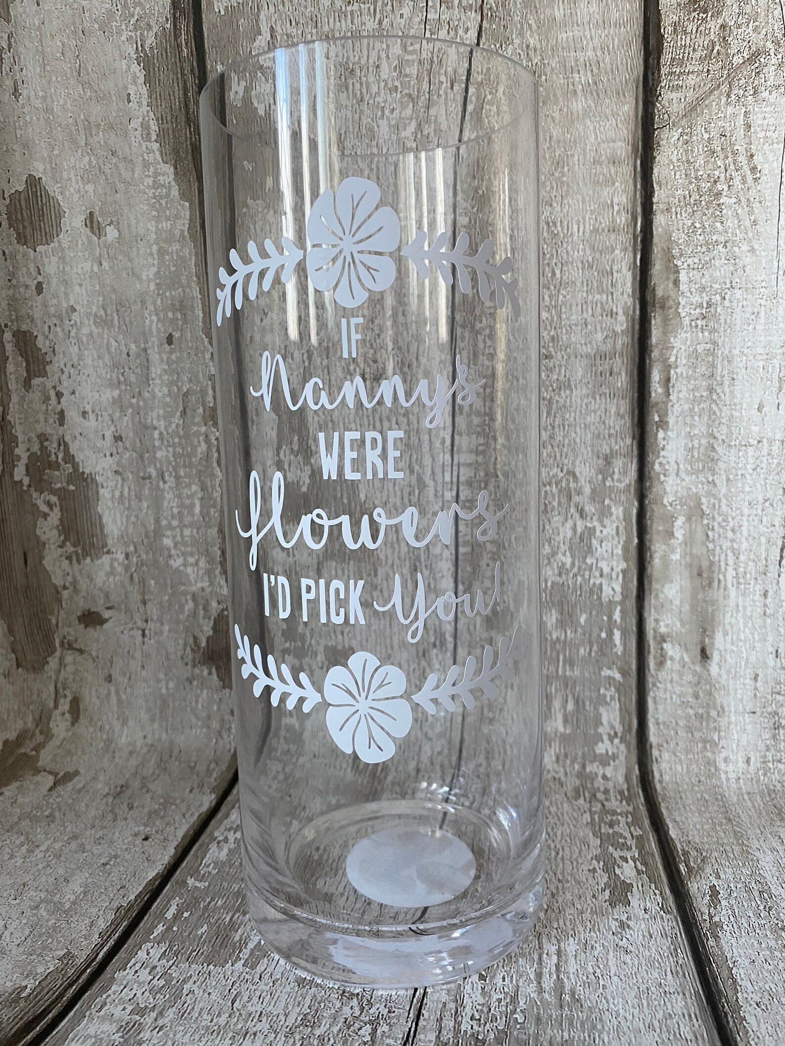Nan Vase Nanny Nan Nanna Gift's For Nanny Etsy