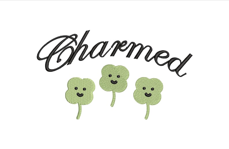 Charmed Embroidery Design - PES, DST, JEF, Exp, Xxx, Vp3, Hus, Trendy ...