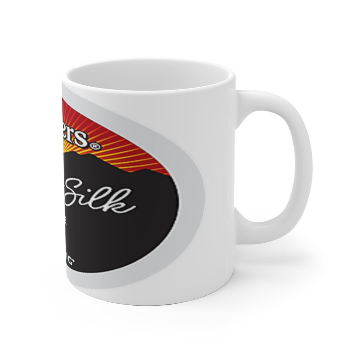 Folgers coffee White Ceramic Mug Etsy