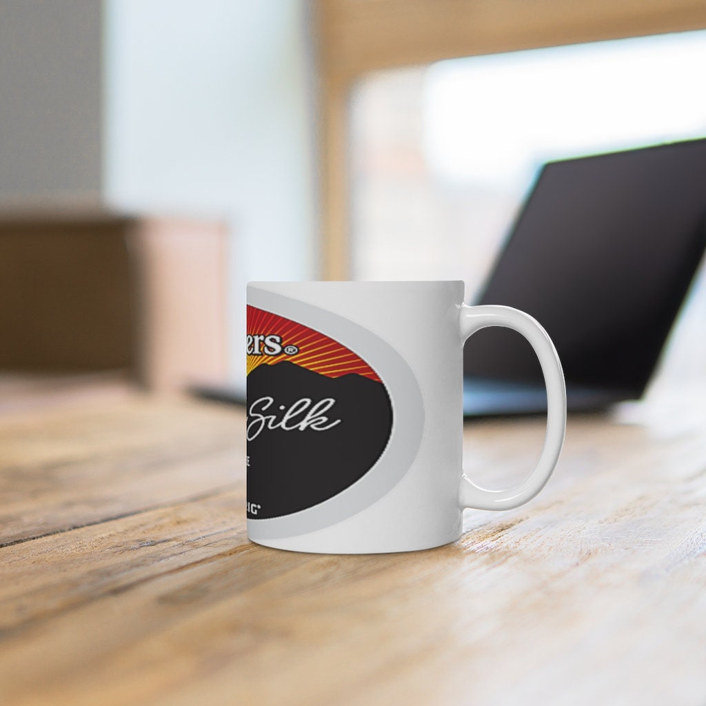 Folgers coffee White Ceramic Mug Etsy