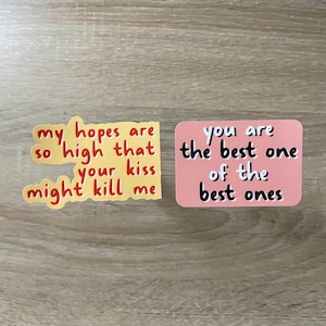 Emo Stickers | Alternative Rock 00s Laptop Sticker | Guitar Stickers