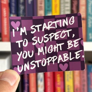 Deep End Sticker | Romance Book Merch | Romance
