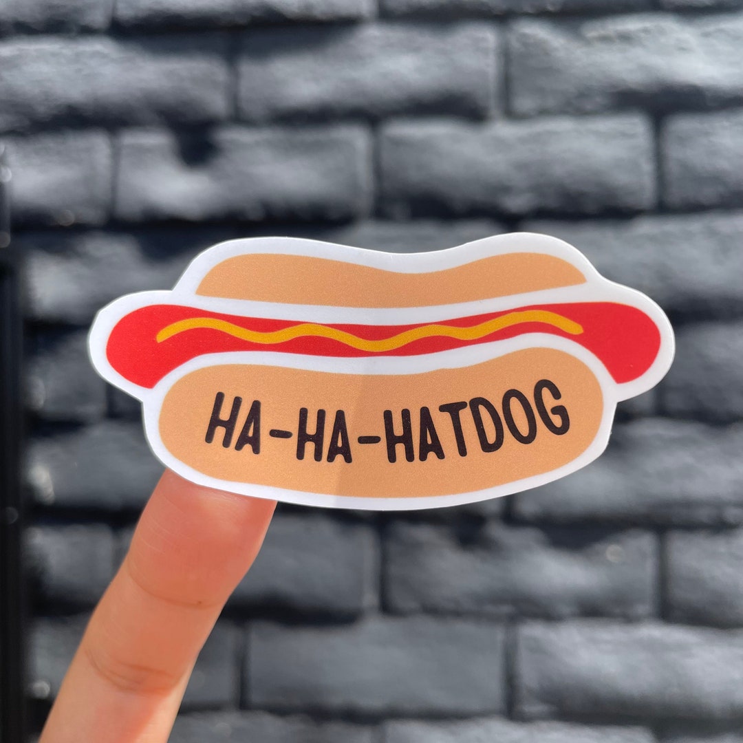Ha-ha-hatdog | Filipino Funny Stickers Weatherproof Vinyl Stickers for ...