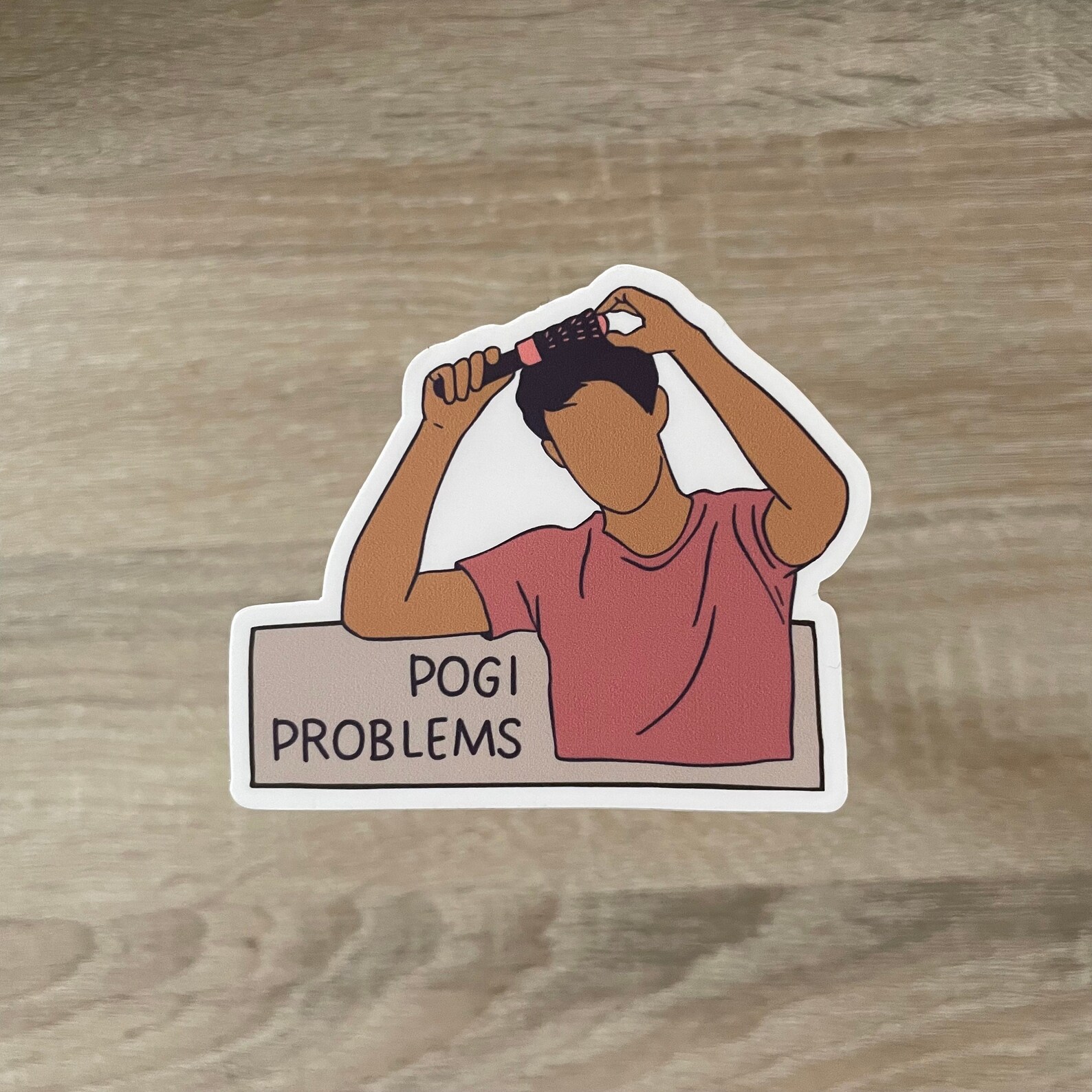 POGI PROBLEMS | Father's Day Gift Funny Filipino Stickers Waterproof ...