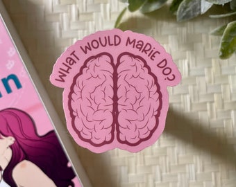 Love on the Brain Stickers | Romance Book Merch