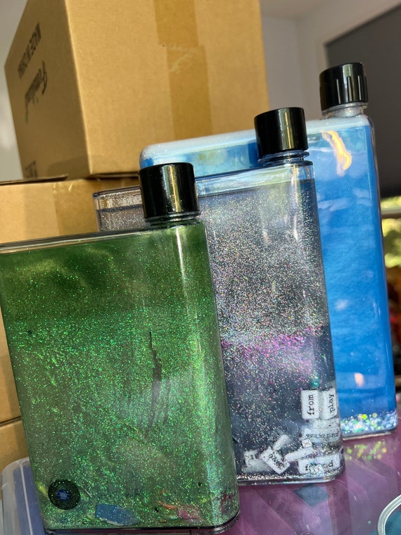 Flat Plastic Sensory Bottle