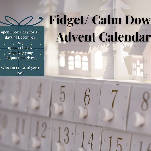 Fidget Advent Calendar Etsy