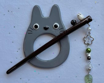 Pinza para el cabello de Totoro Studio Ghibli / Horquilla / Pinza para el cabello