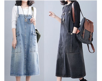Denim Dress Vintage - Etsy