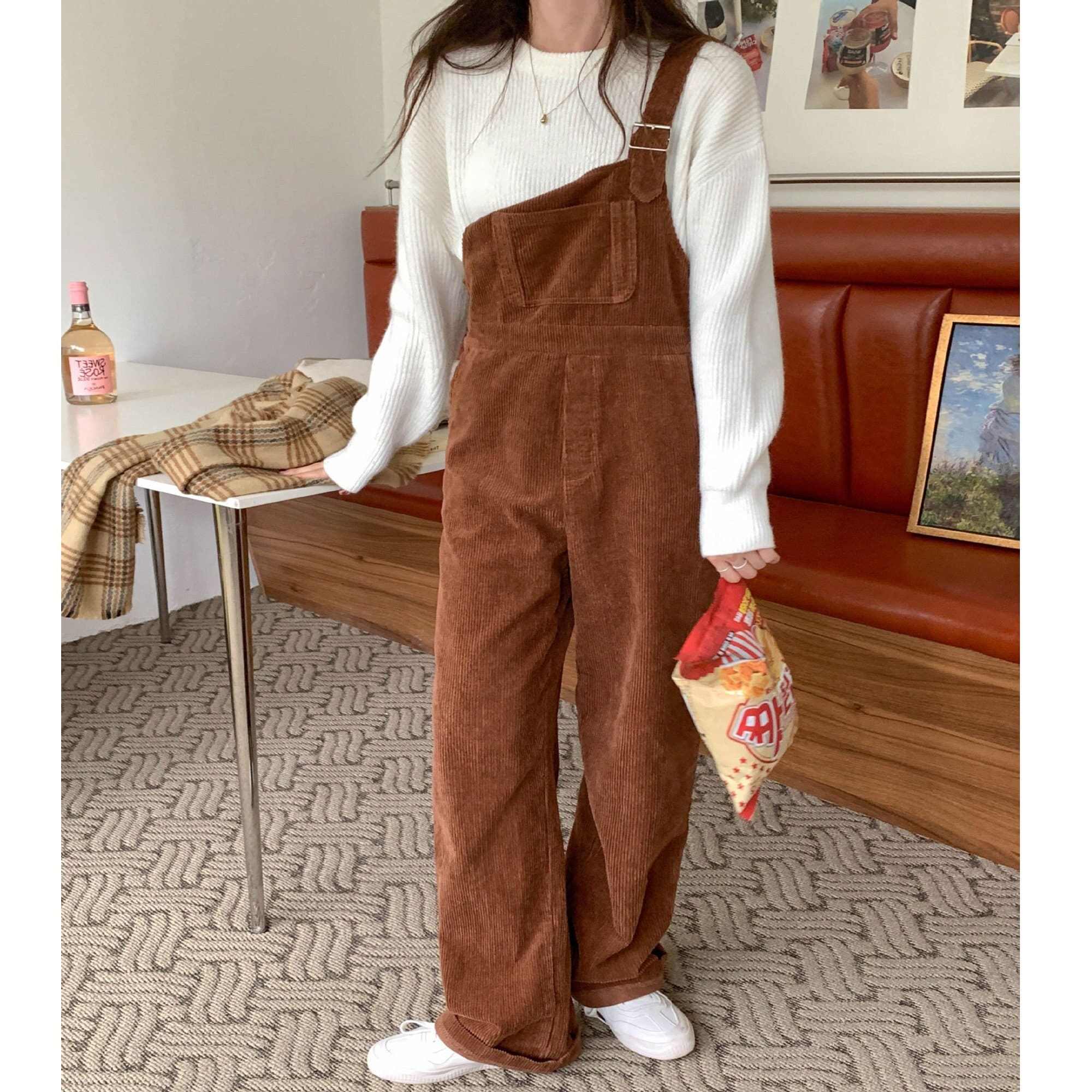 サロペット/オーバーオールL'Appartement STAMMBAUM Corduroy Overall