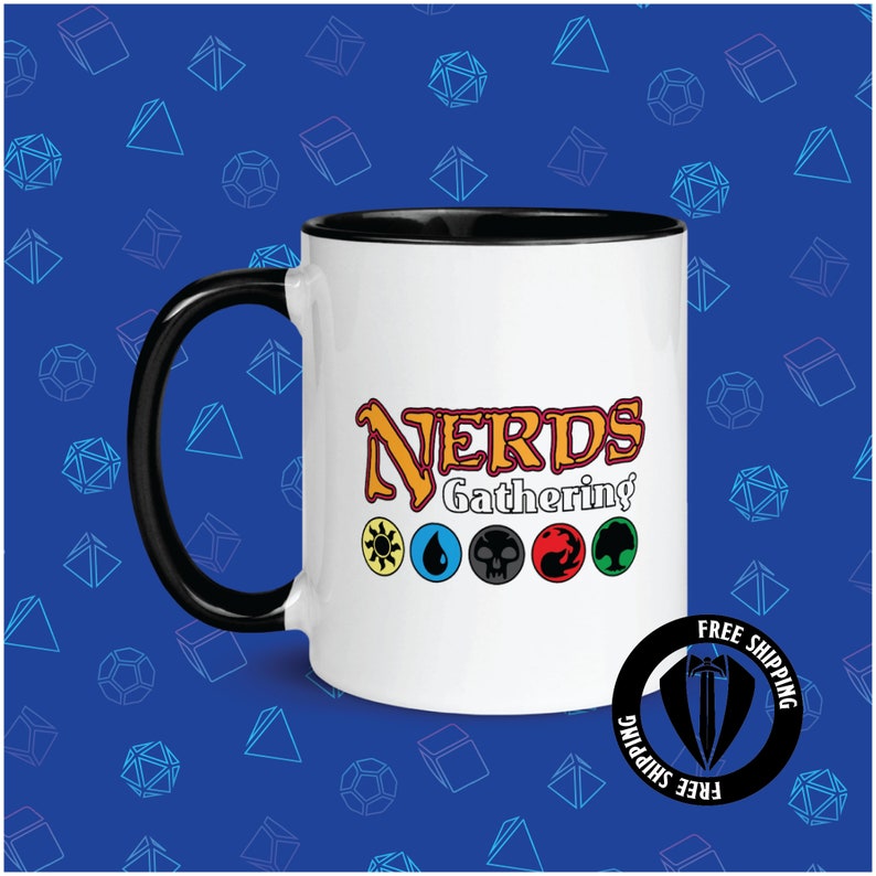 Nerds Gathering MTG Mug Magic the Gathering Magic the Etsy Australia