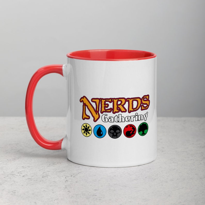 Nerds Gathering MTG Mug Magic the Gathering Magic the Etsy Australia