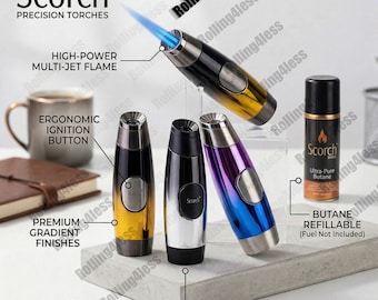 Scorch Torch Rocket Single Flame Torch Lighter
