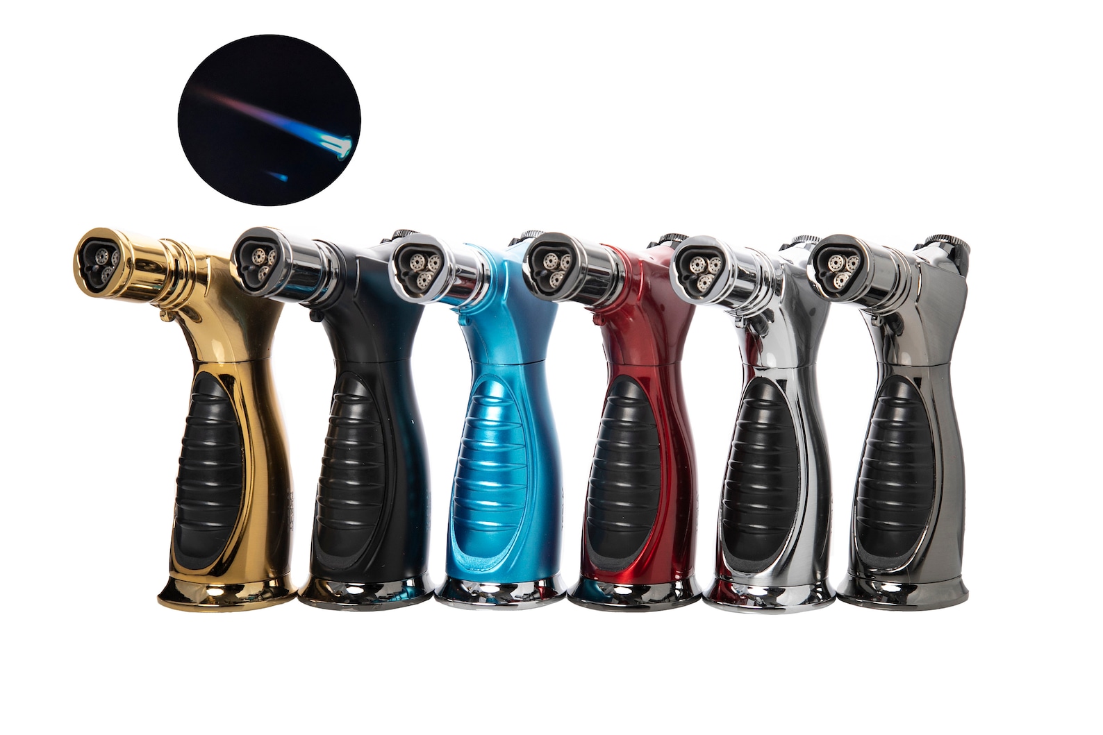 Tesla® Coil Lighters Ergo Heavy Meta Triple Flame Torch Etsy