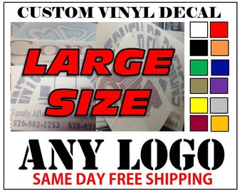 custom large vinyl decals