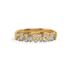 Moissanite Engagement 14K Yellow Gold Wedding Ring Solitaire Diamond Anniversary Gift Ring For Women Christmas Ring Christmas Ring gift