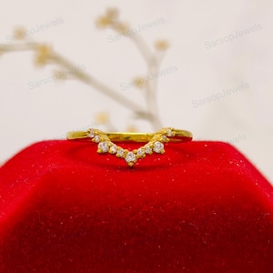 wedding band women vintage solid rose gold Moissanite marquise cut diamond wedding band leaf bridal stacking promise gift for love band
