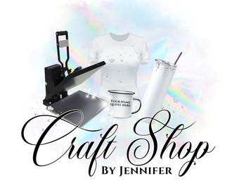 Premade Boutique Logo Design, T-Shirt Brand Logo, Craft Business Branding, Small Business Logo, Boutique Logo Kit, Commercial Use