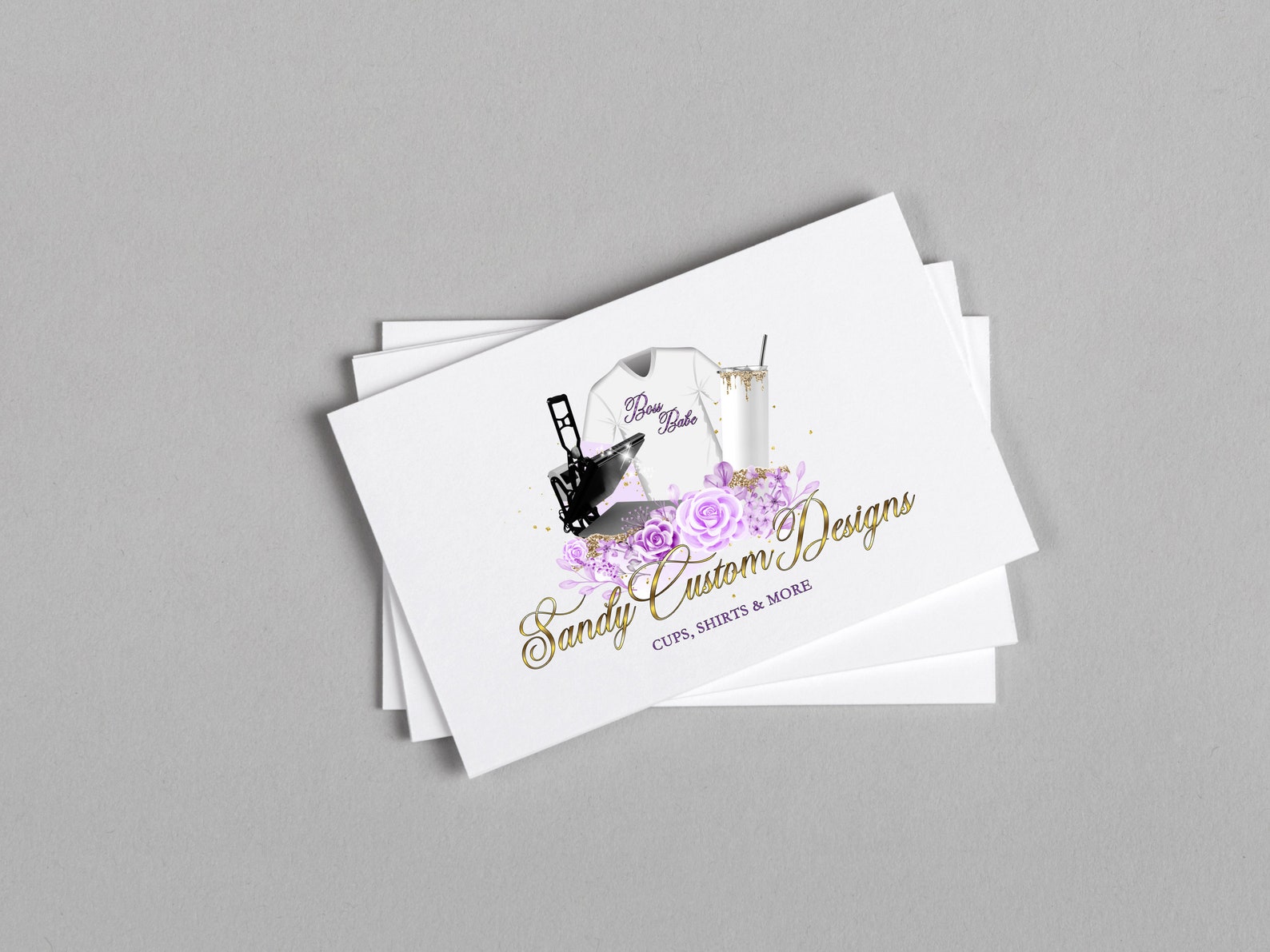 Crafting Logo Design Heat Press Logo Template DIY Cricut Etsy