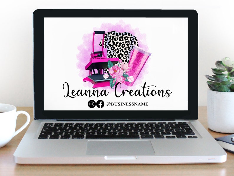 Heat Press Logo DIY Cricut Logo Crafting Design Template Etsy