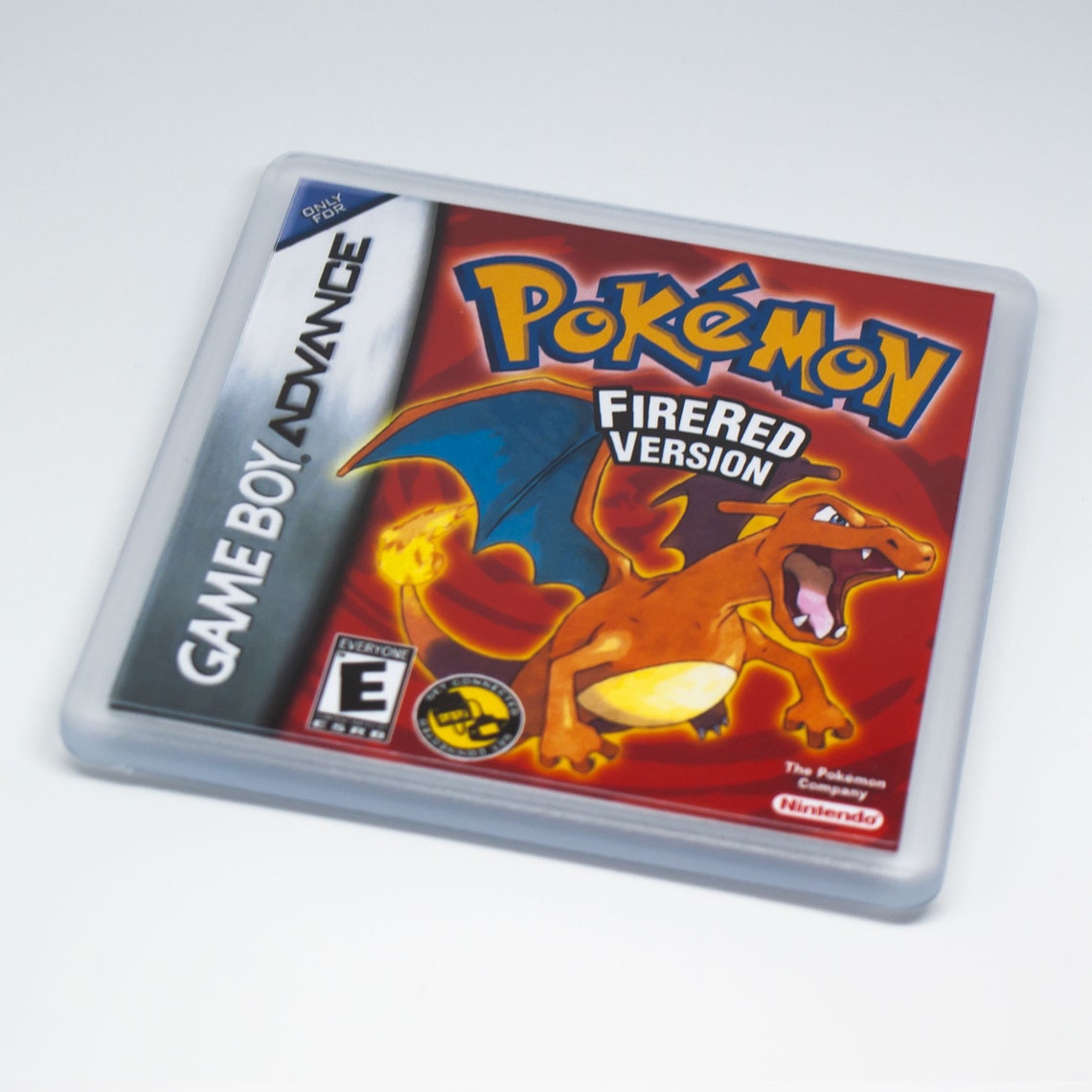 Pokemon Fire Red Game Boy Advance Coaster Retro Games Drinks Etsy