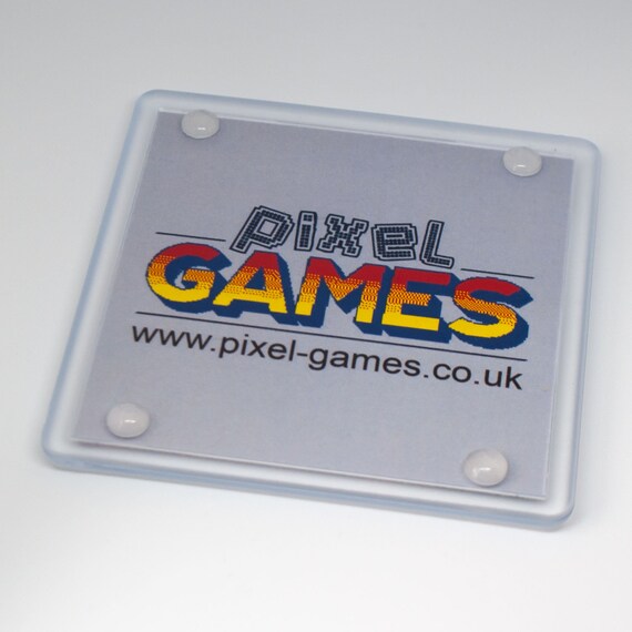 Shipping flat rate Commodore Amiga Retro Games Drinks Coaster 10x10cm