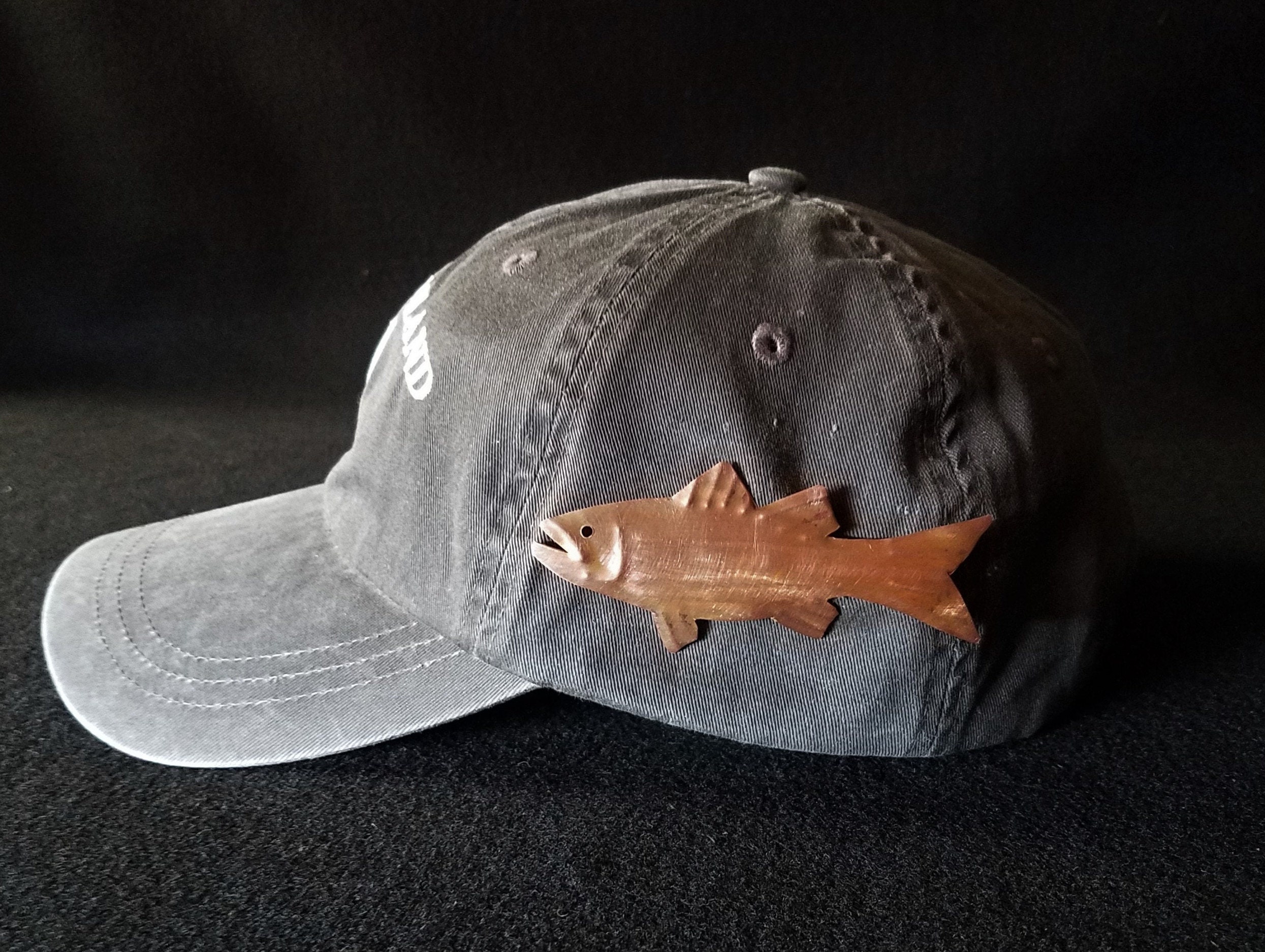 Striped Bass Fish Hat-pin, Copper Hat-pin, Free shipping, Hat-pin,  Fishing,7 Year Anniversary Gift, Copper Fish,hats,fishing ,copper Art 