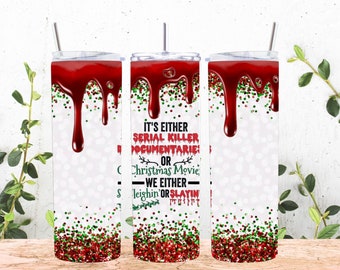 Christmas 20oz sleighin' tumbler
