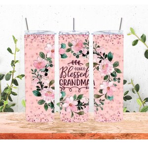 Blessed grandma 20oz Tumbler, grandma gift, gift for her