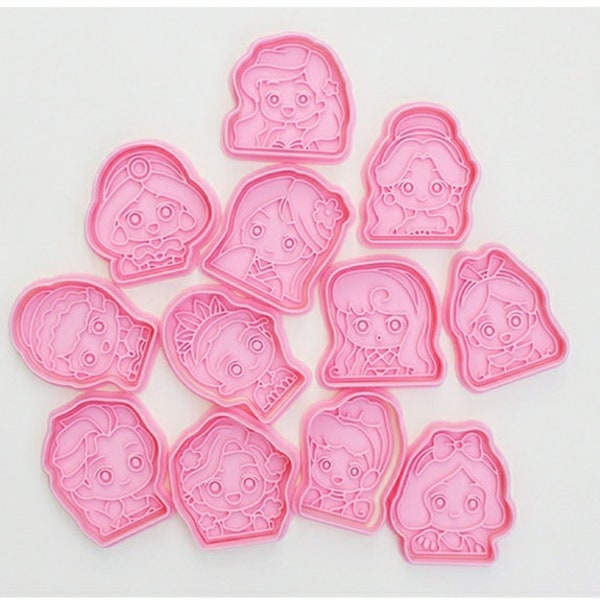 Princess Cookie Cutter Etsy