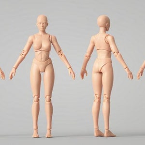 Female body 3D stl file