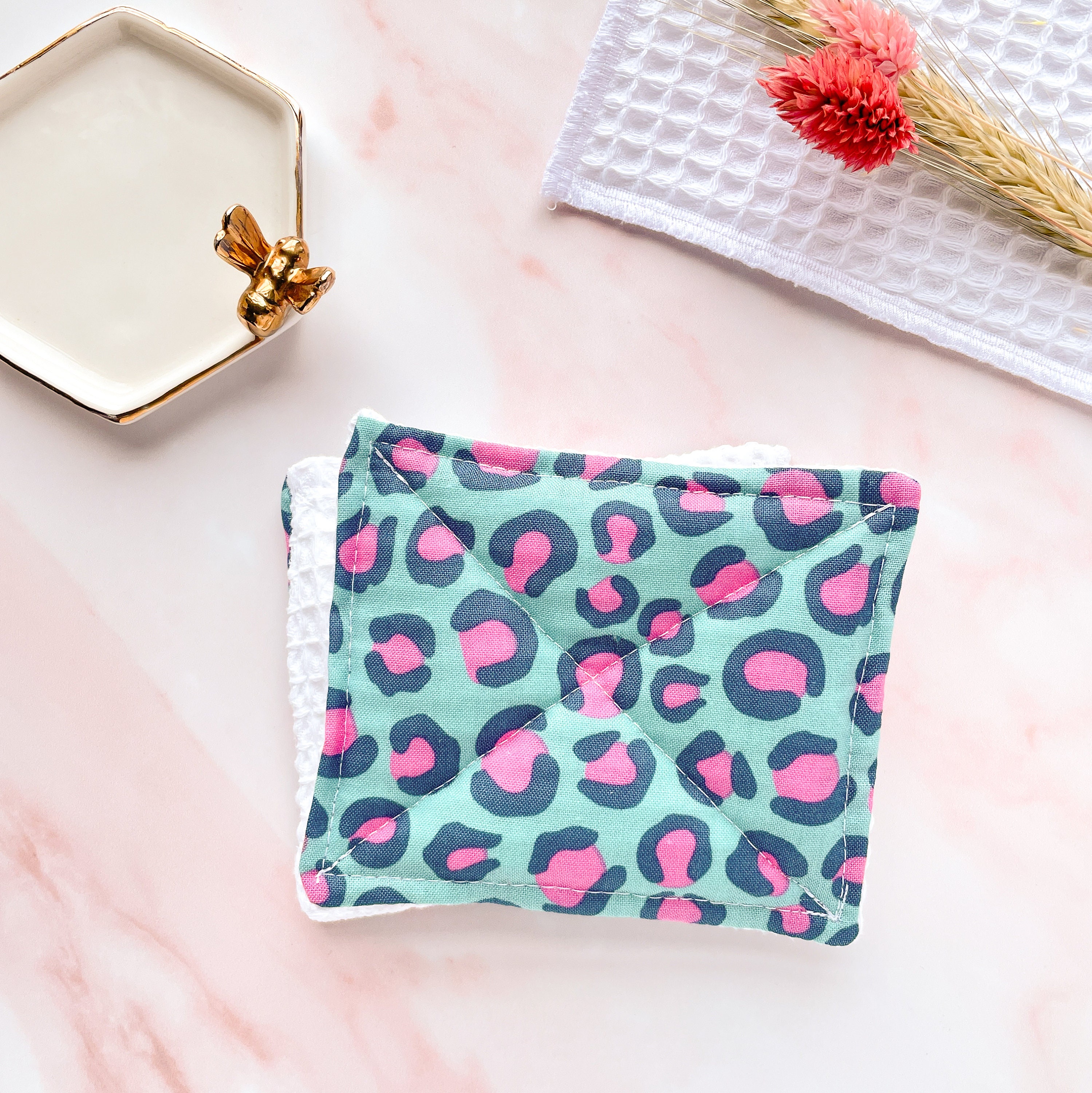 Esponja de cocina con estampado de leopardo toallitas | Etsy